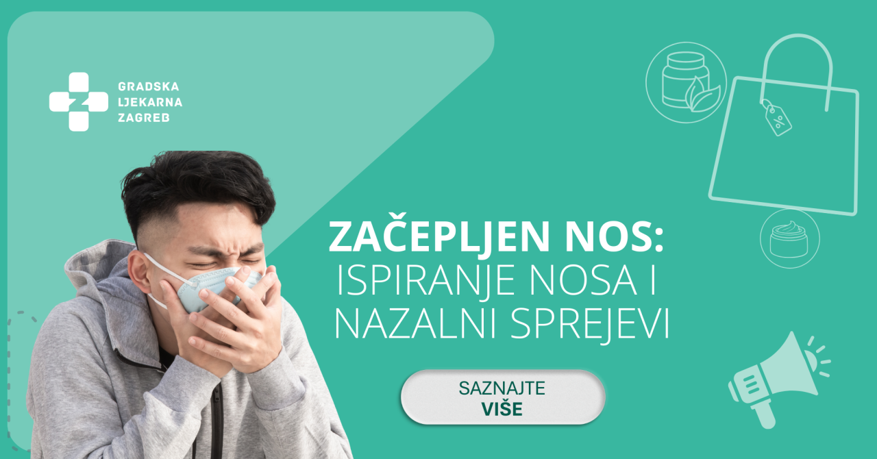 Začepljen nos: ispiranje nosa i nazalni sprejevi