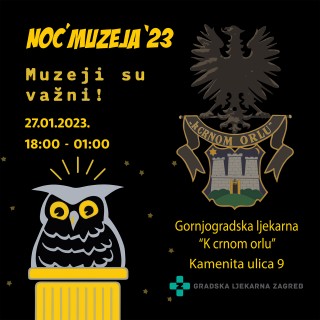 Gradska ljekarna Zagreb i ove godine dio Noći muzeja