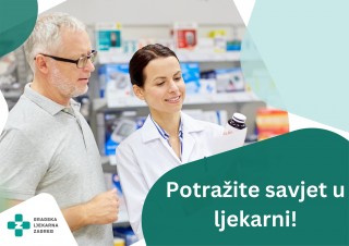 Pametna odluka - po savjet u ljekarnu!