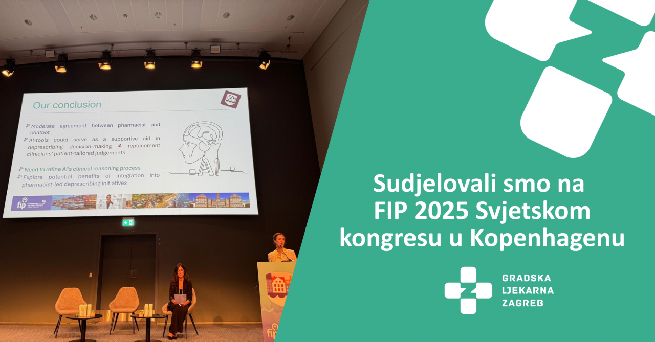 Naši ljekarnici na FIP 2025 Svjetskom kongresu u Kopenhagenu
