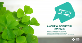 Iskoristite popuste i akcije u svibnju!