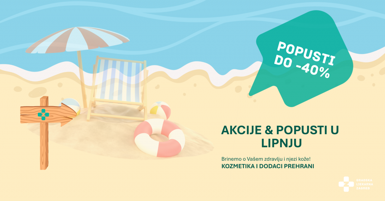 Pripremite se za ljeto uz popuste i akcije u lipnju!