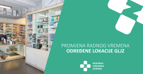 Obavijest o privremenom radnom vremenu