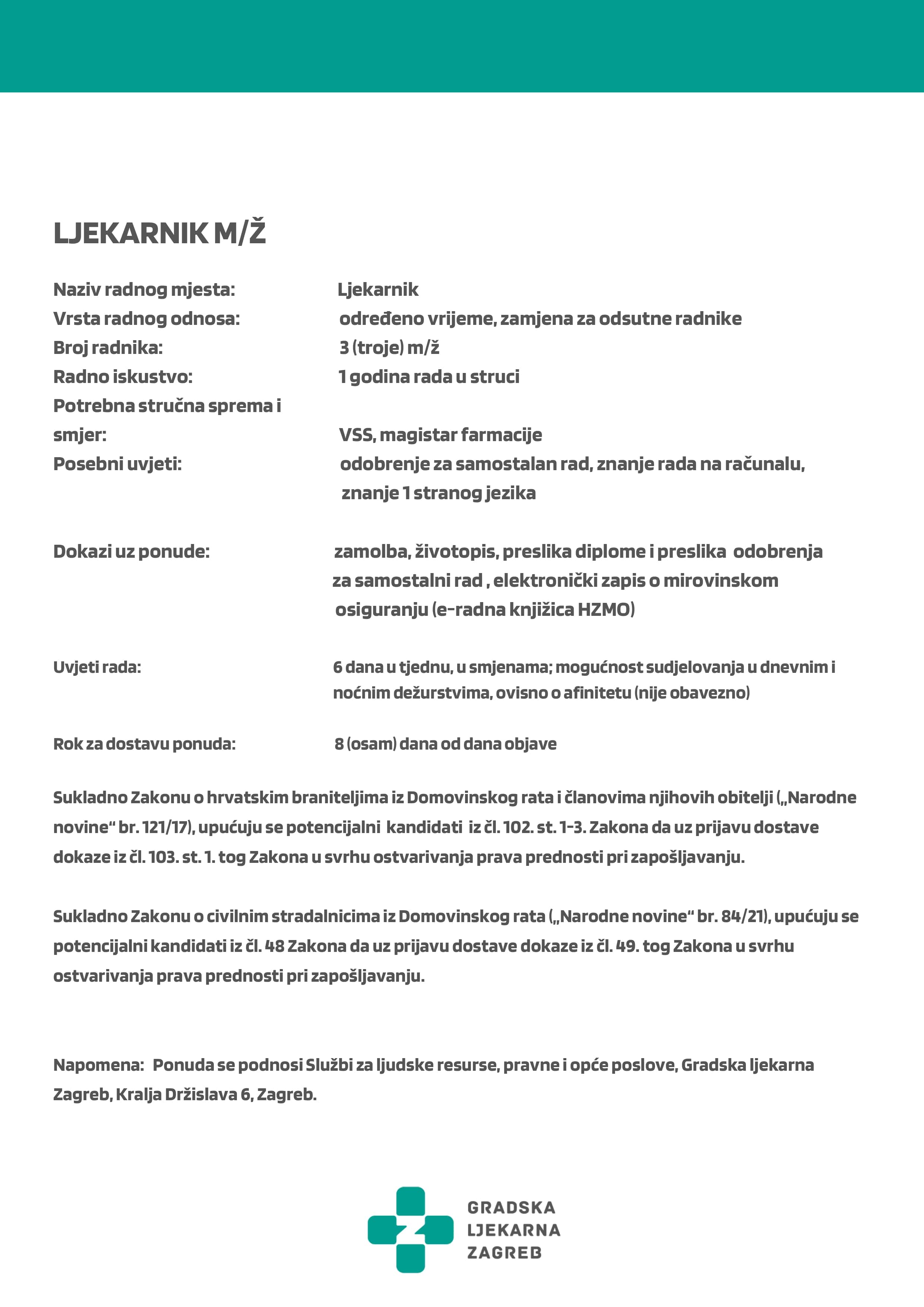 natječaj ljekarnik page 0002 min